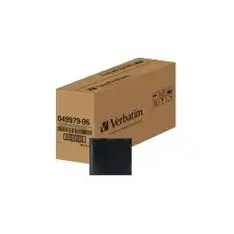 Verbatim - Boîtier plastique mince pour stockage CD - capacité : 1 CD - DVD - noir (pack de 200) (49979)_1